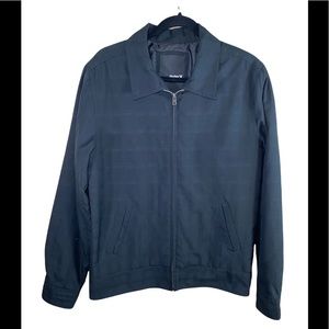 Hurley Black Men’s Front Zippered Lightweight Jacket ( size Medium)